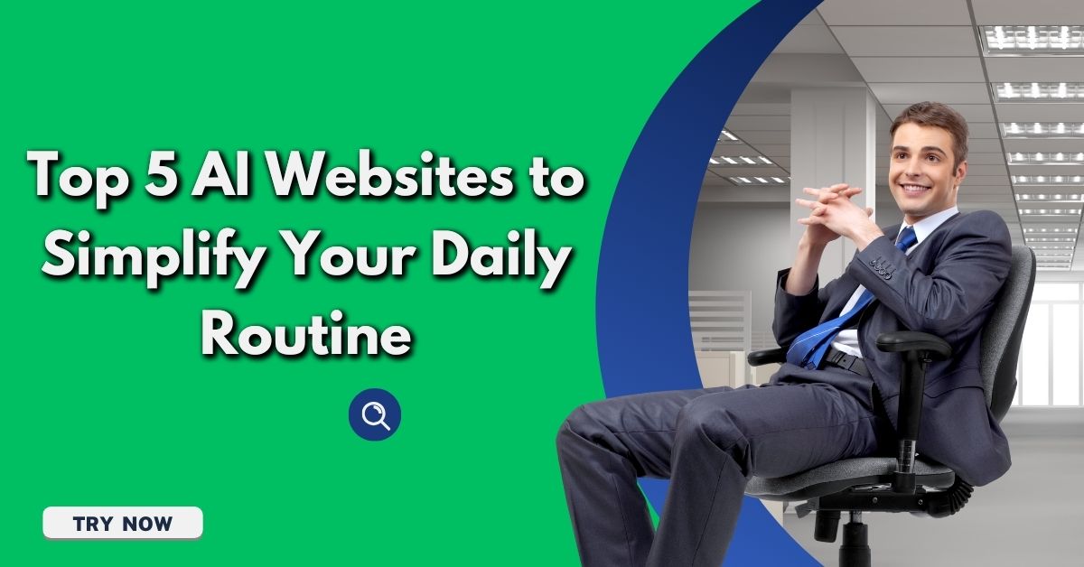 Explore the top 5 AI websites that leverage artificial intelligence to streamline tasks, boost productivity, and simplify your life. From writing assistance to personal finance management, these tools offer innovative solutions to make your daily routine more efficient.
