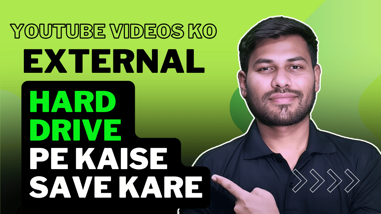 Learn how to save YouTube videos to an external hard drive with our step-by-step guide.YouTube videos ko external hard drive save