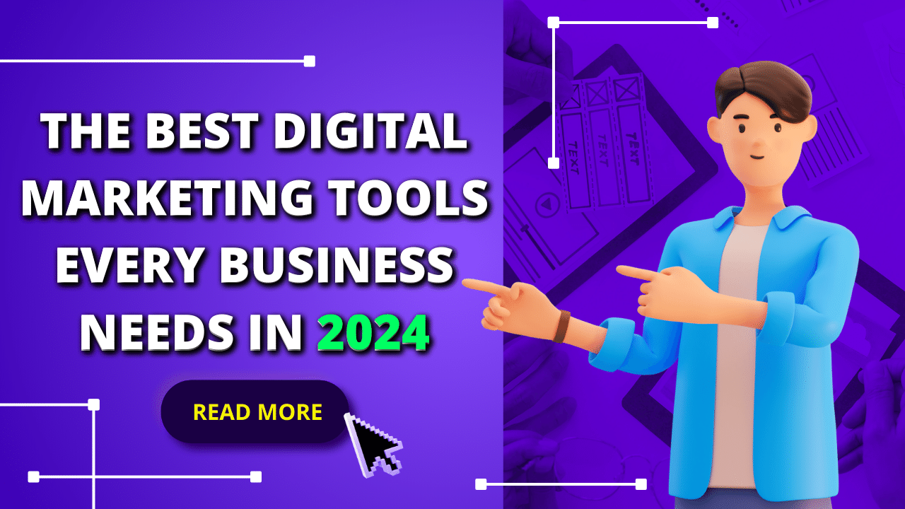 iscover the best digital marketing tools every business needs to succeed in 2024. From SEO and social media to email marketing and analytics, these tools will boost your online presence.